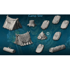 3D Printed - Campsite